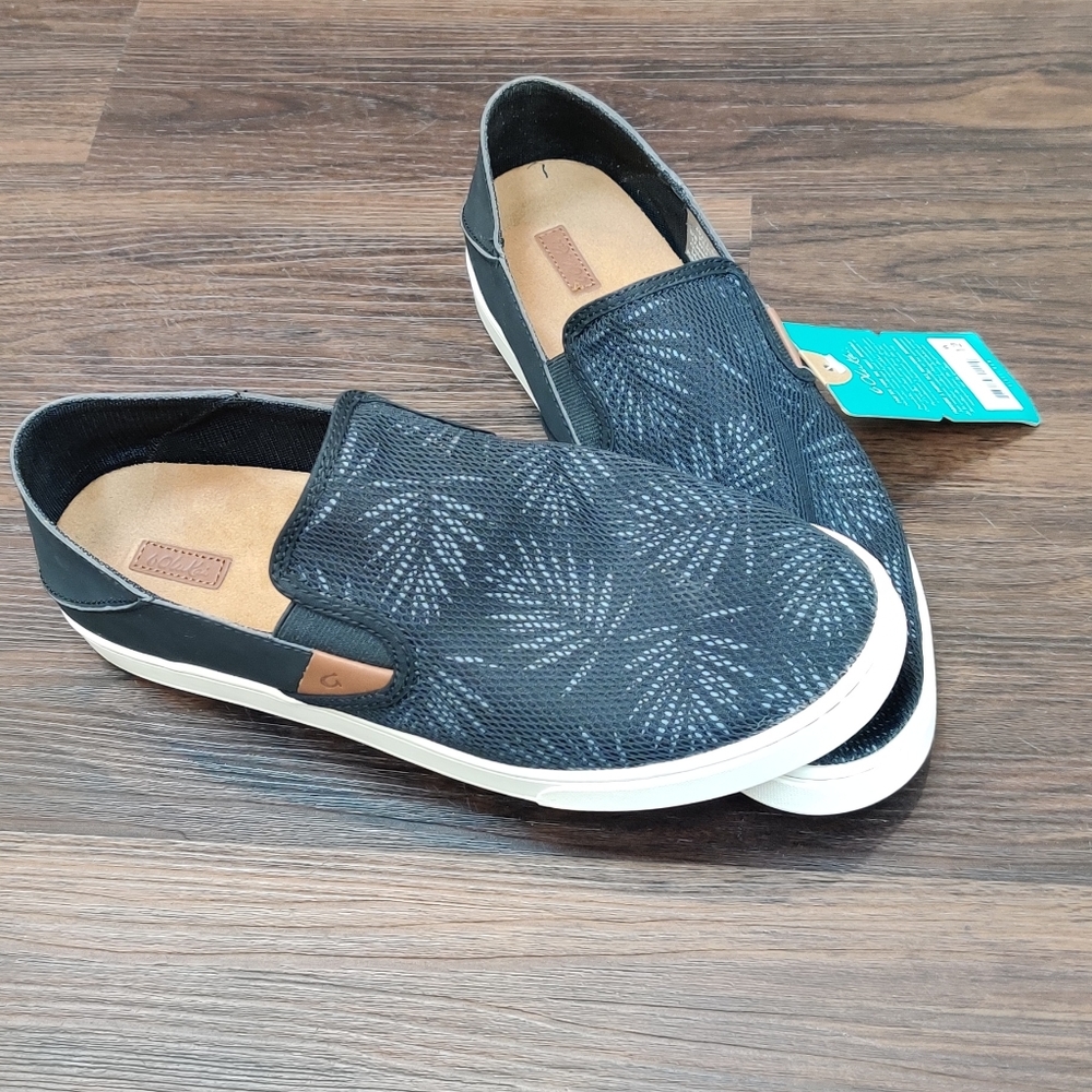 Olukai Black Palm Pehuea 🌴